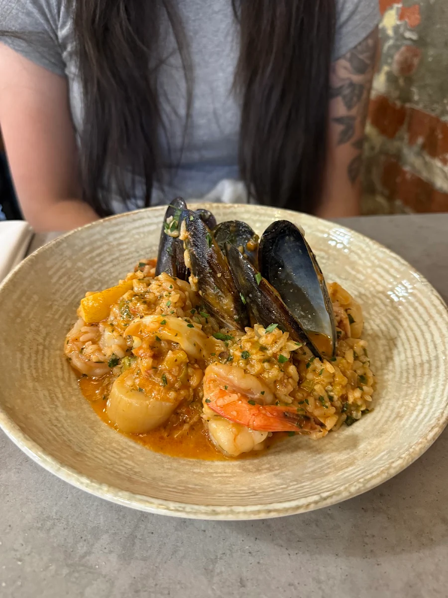 Seafood Risotto, Houdinis Cafe e Cucina