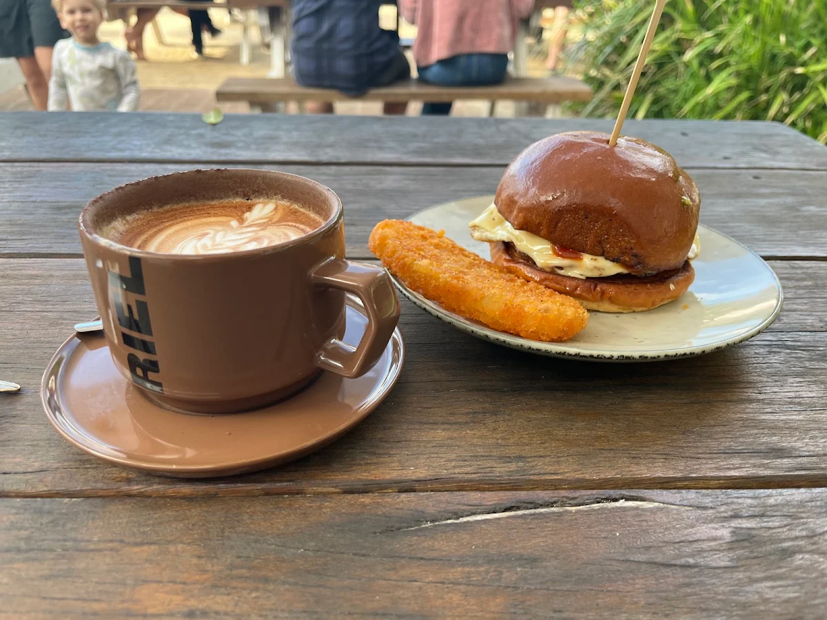 Bacon and Egg Roll, COAST Lighthouse Beach