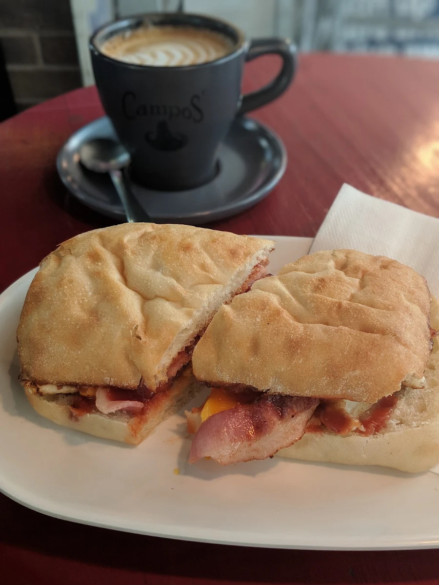 Bacon and Egg Roll, 3NF Coffee