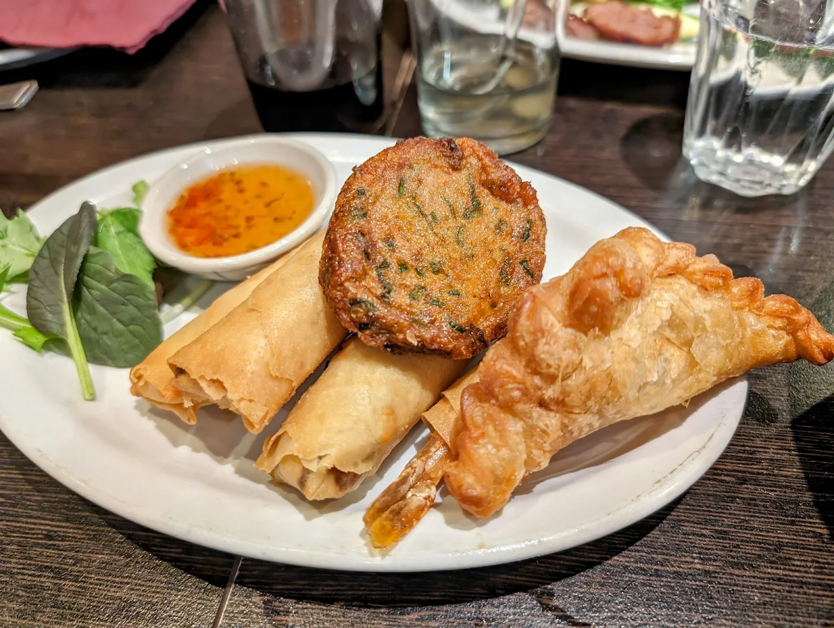 Mixed Entree, Chef's Thai Mitcham