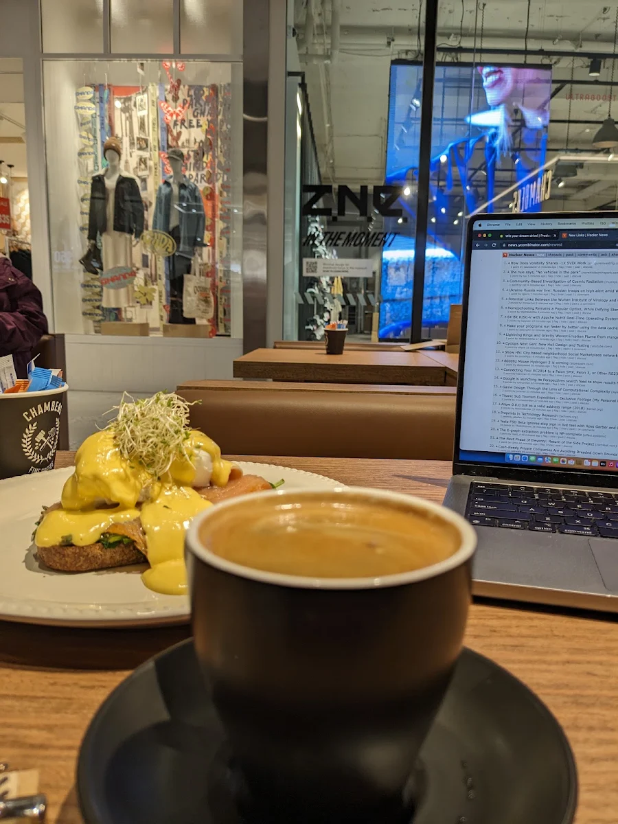 Eggs Benedict, Chambers Coffee @ Level 3 Westpoint Blacktown