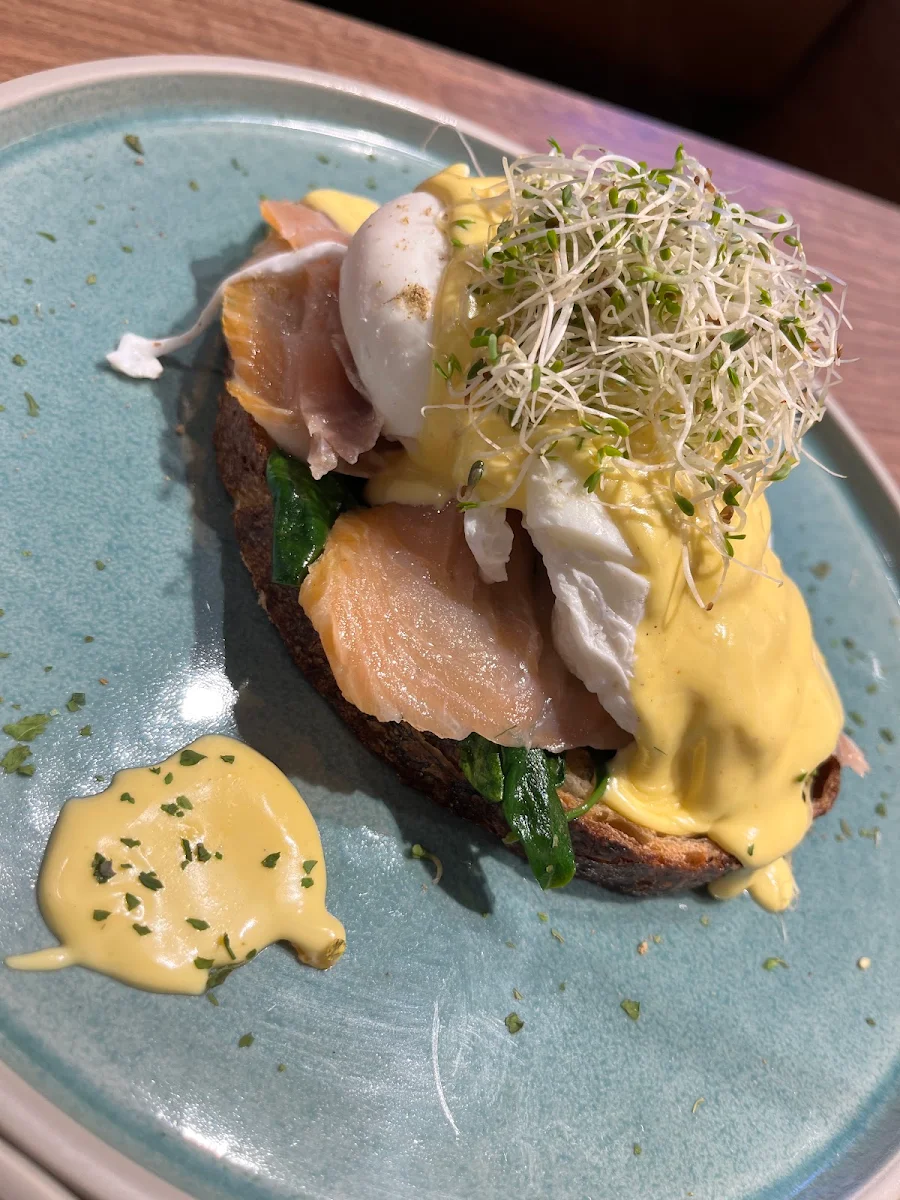 Salmon Benedict, Chambers Coffee @ Level 3 Westpoint Blacktown