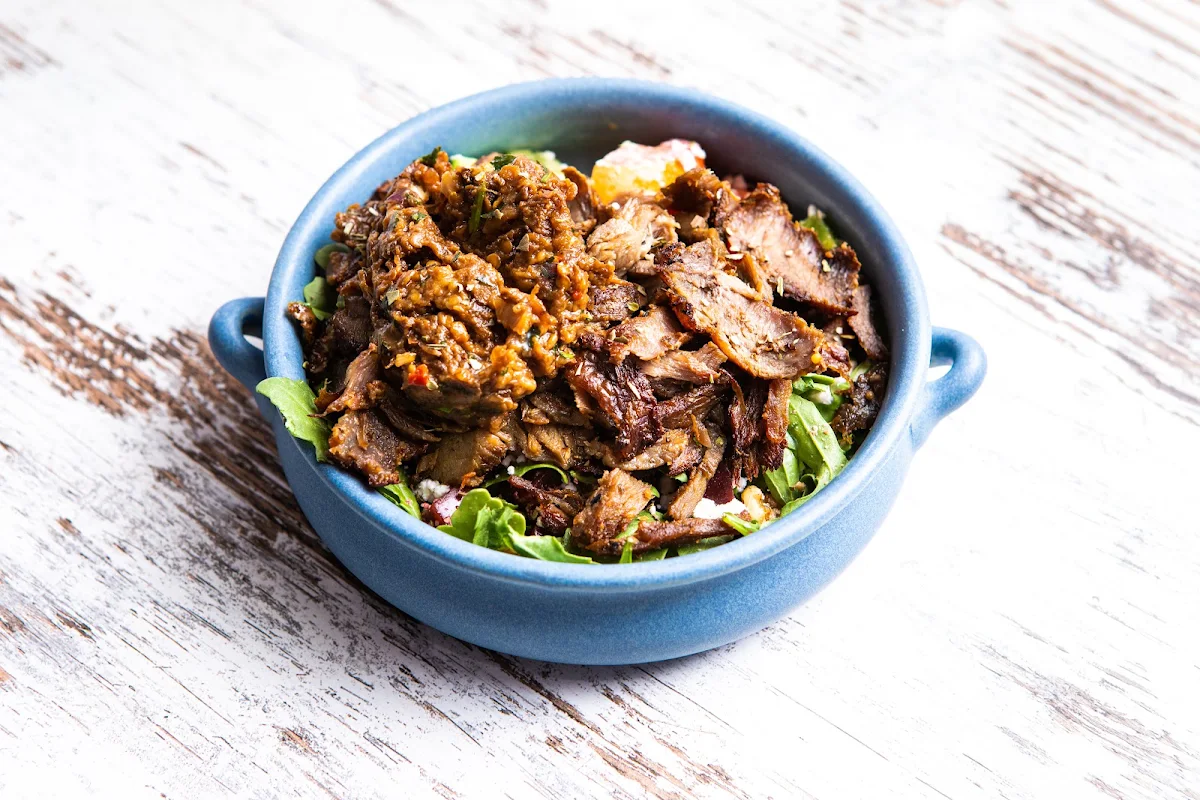 Pulled Beef Salad, The Yiros Shop