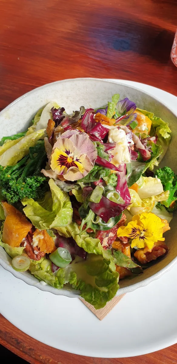 Pumpkin and Goats Cheese Salad