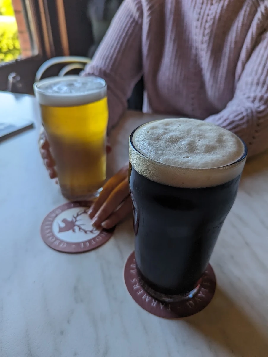 Beers, The Farmers Arms Daylesford