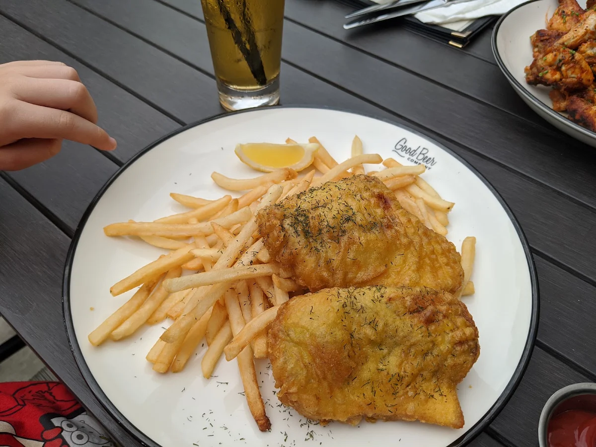 Fish & Chips, Keg & Brew Hotel