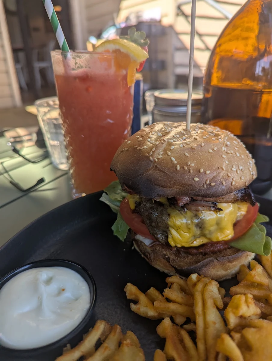 Soft Shell Crab Burger, Cafe Zen Den