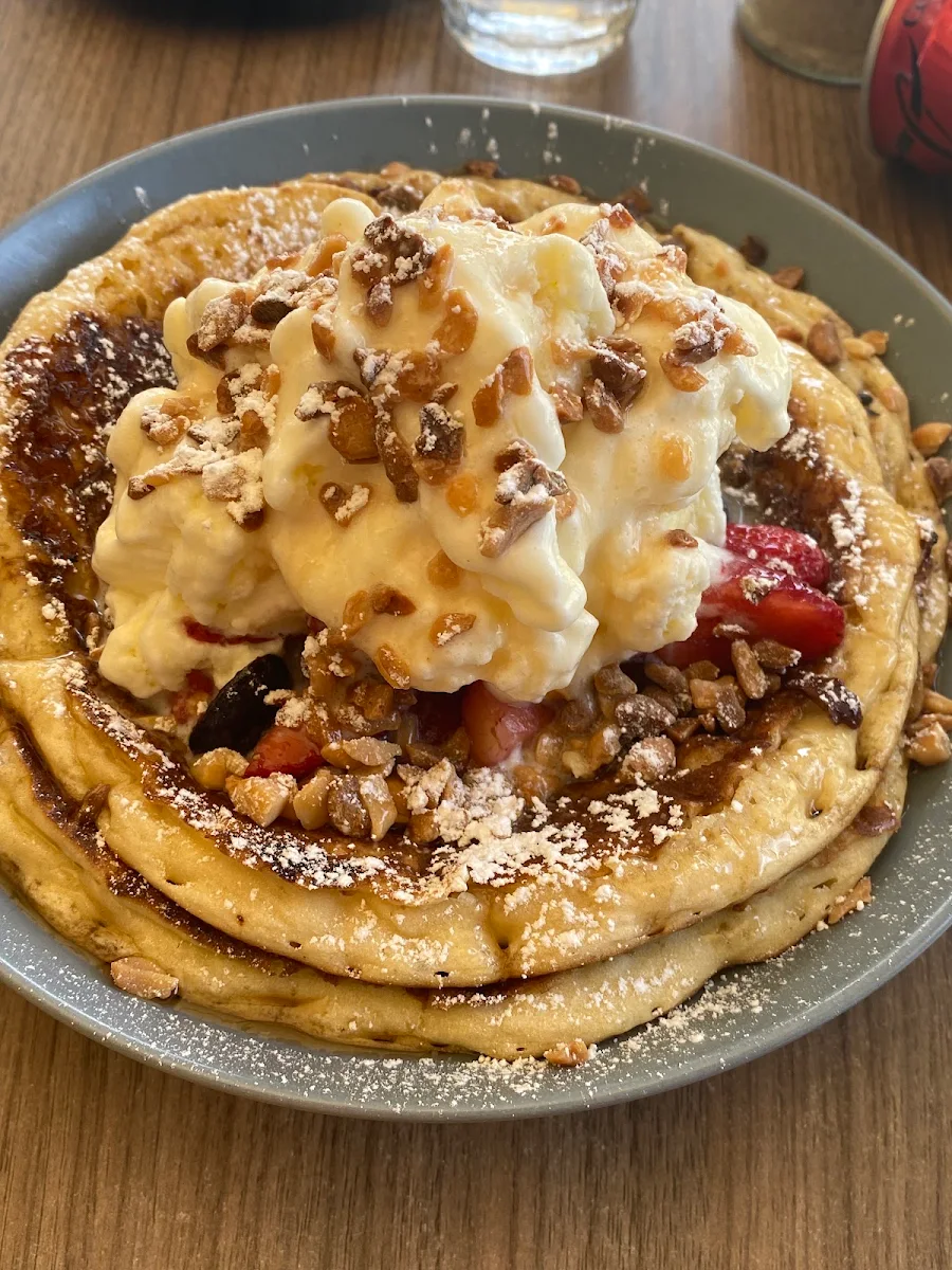 Cinnamon Scroll Buttermilk Pancakes
