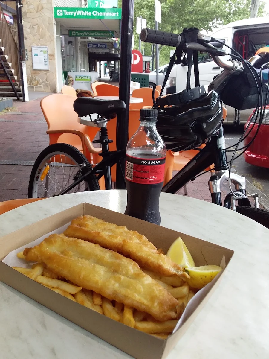 Battered Fish & Chips, Hutt Street Chicken and Seafood