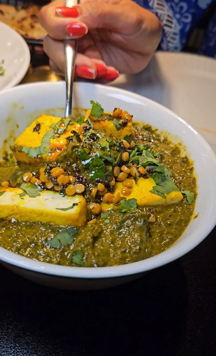 Halloumi Saag, Savaari Modern Indian Bar and Restaurant