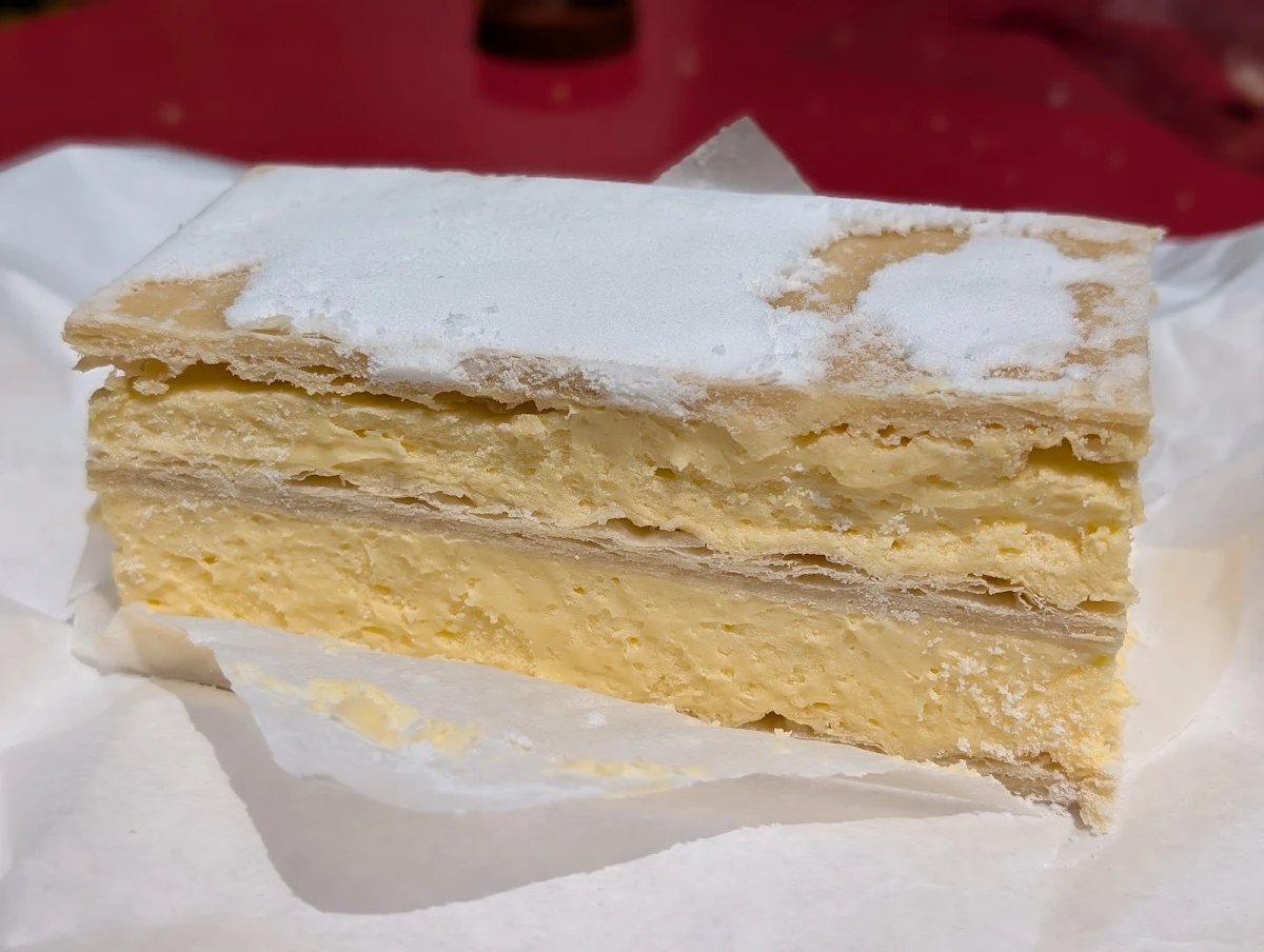 Vanilla Slice, Moxon's Bakery