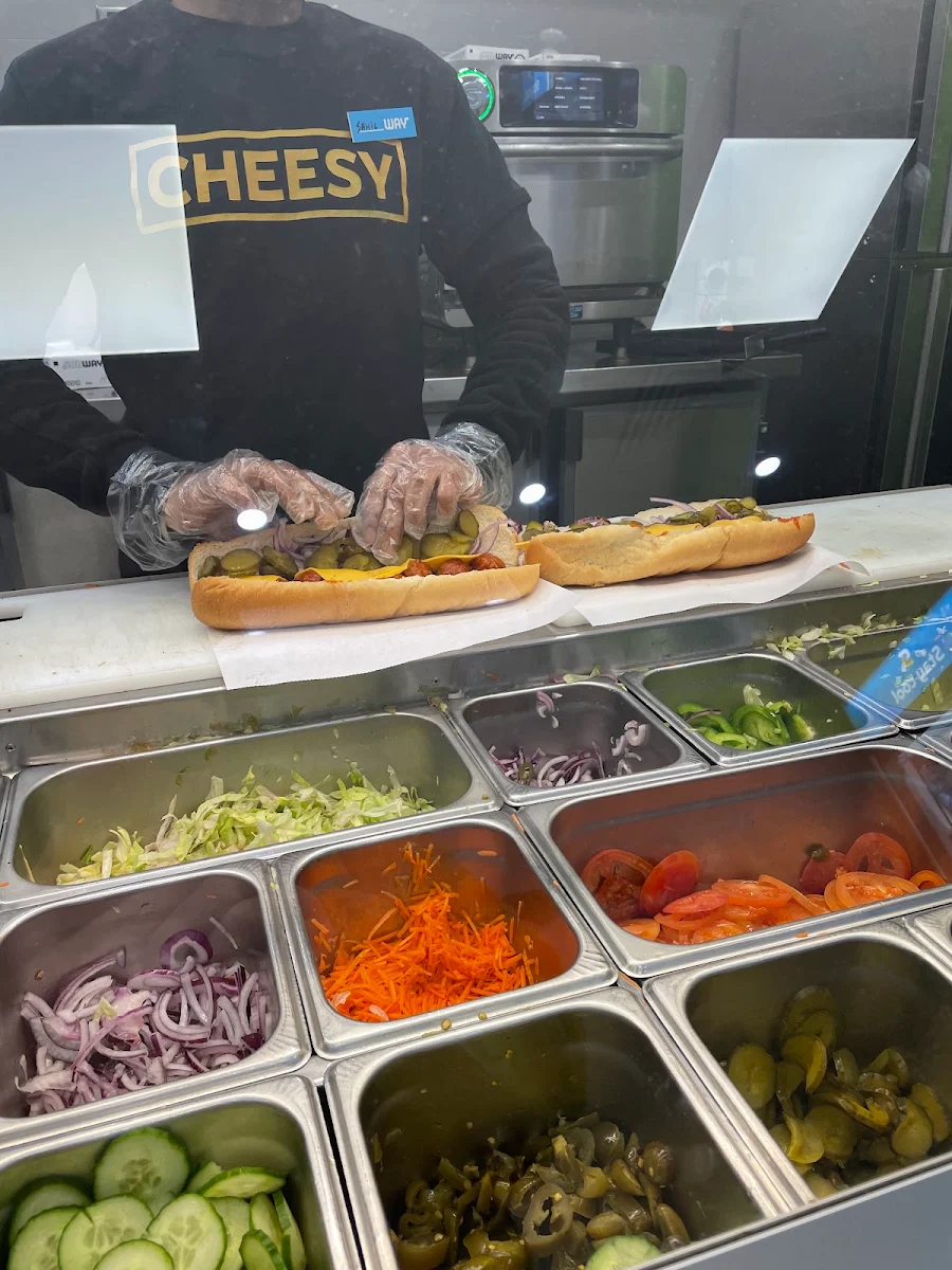 Meatball Sub with Salad