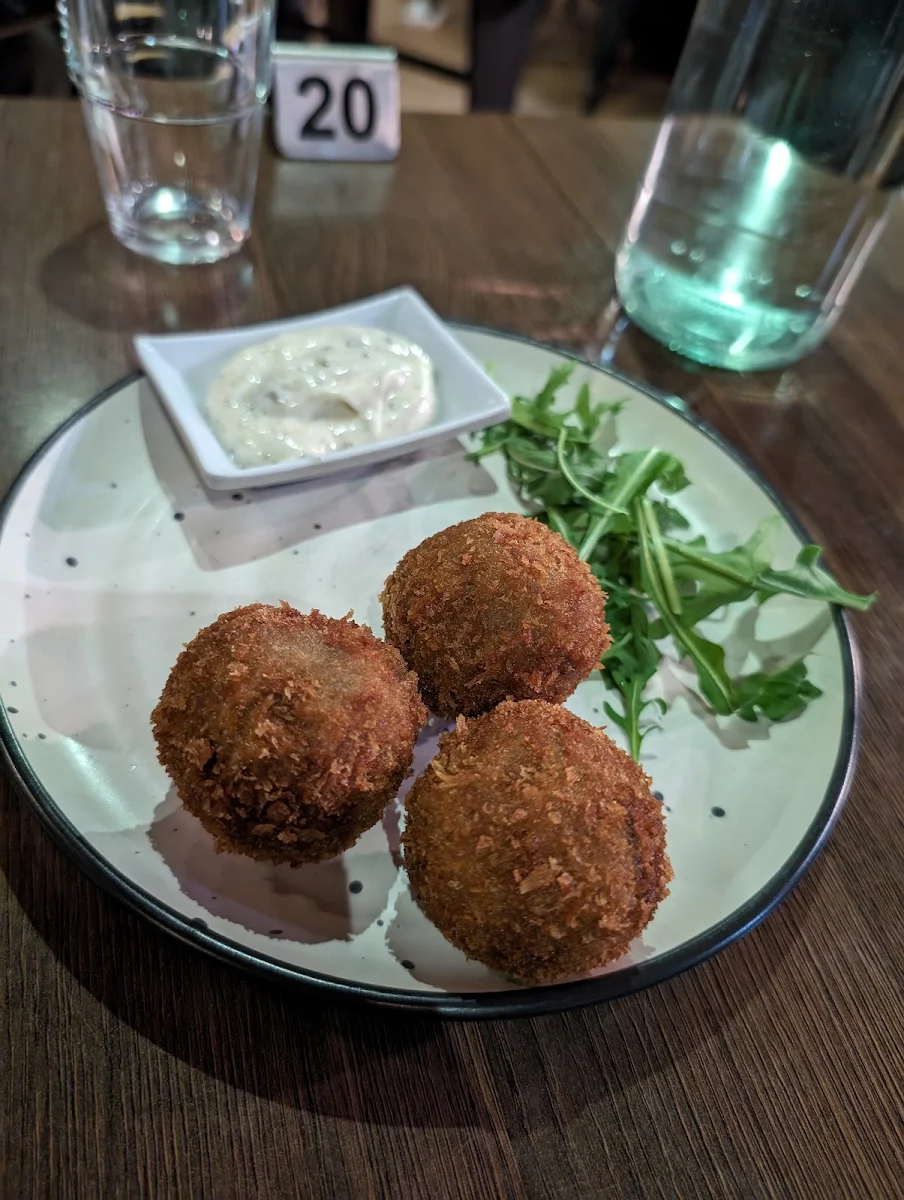 Arancini - Pumpkin & Goat Cheese V