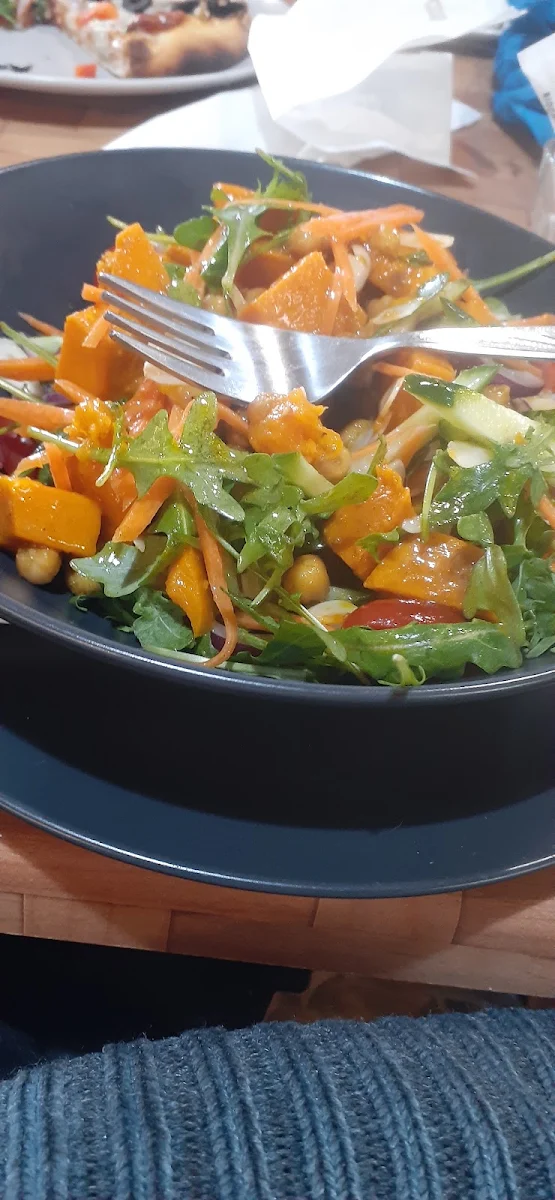 Roast Pumpkin and Chickpea Salad
