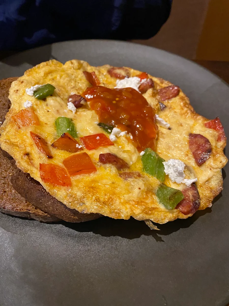 Chilli Folded Egg, Coffee Palace