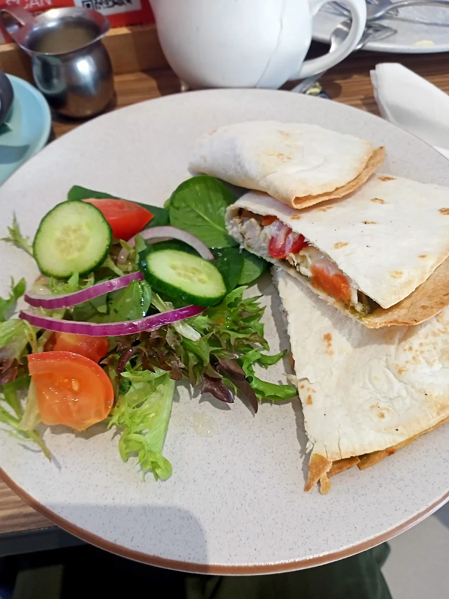 Chicken and Sweet Potato Flat Bread