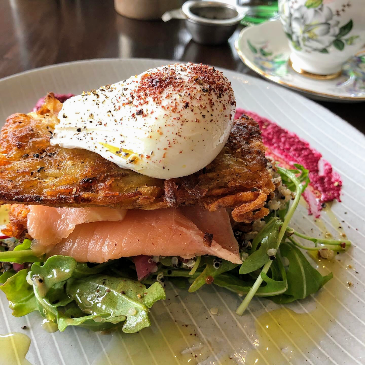 Poached Egg Smoked Salmon