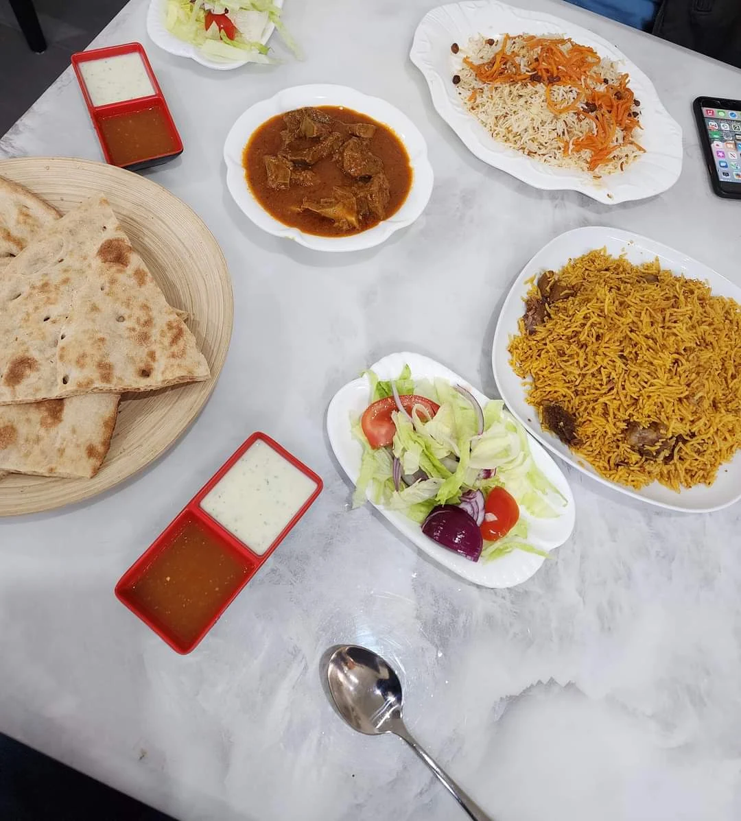 Mutton Biryani, Shams Restaurant