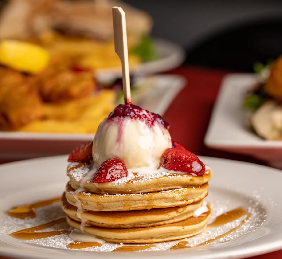 Pancakes, MK Bower cafe