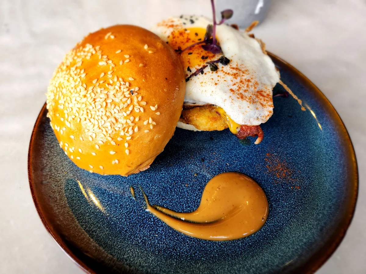 Egg and Bacon Roll