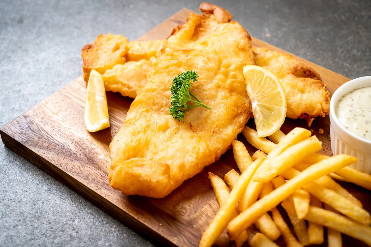 Battered Fish, Londonderry Fish And Chips