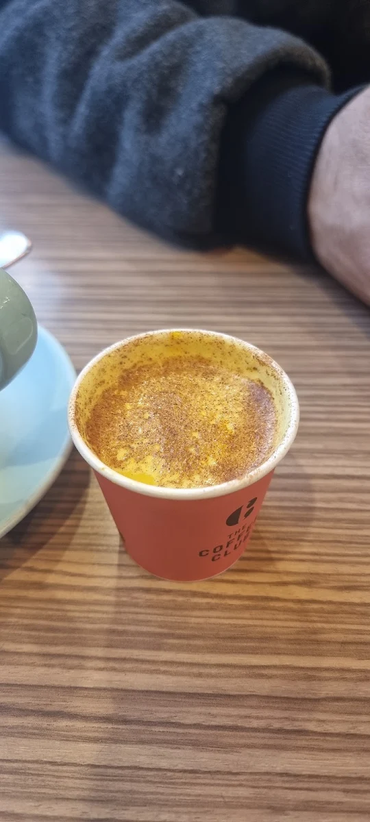 Sample Tumeric Latte, The Coffee Club Café