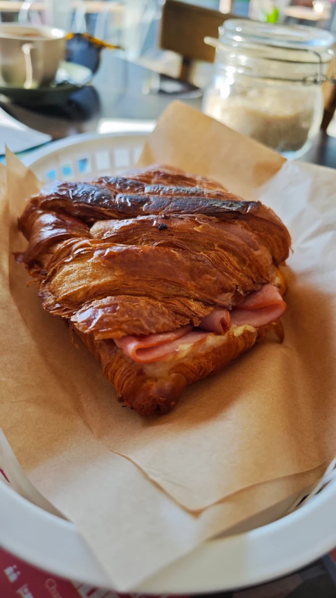 Ham and Cheese Croissant