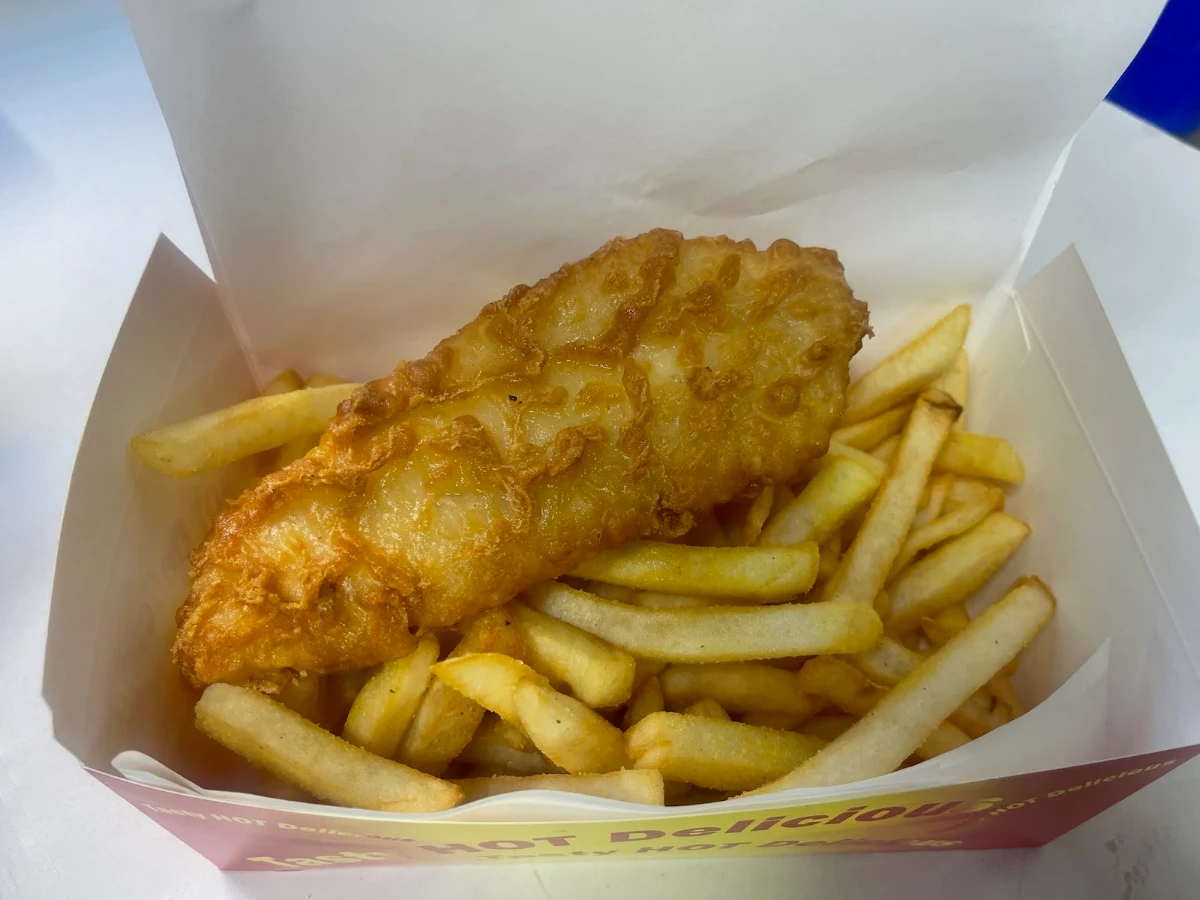 Battered Fish and Chips