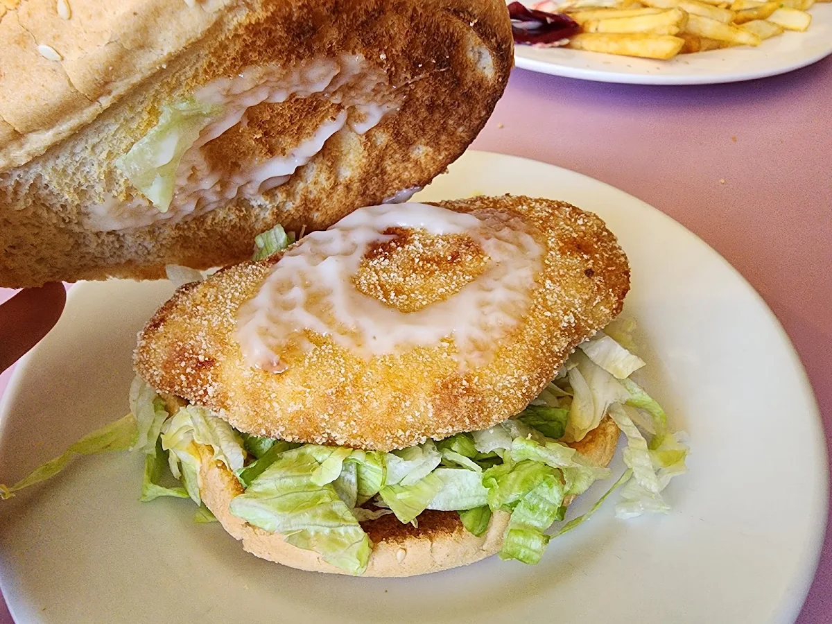 Chicken Schnitzel Burger
