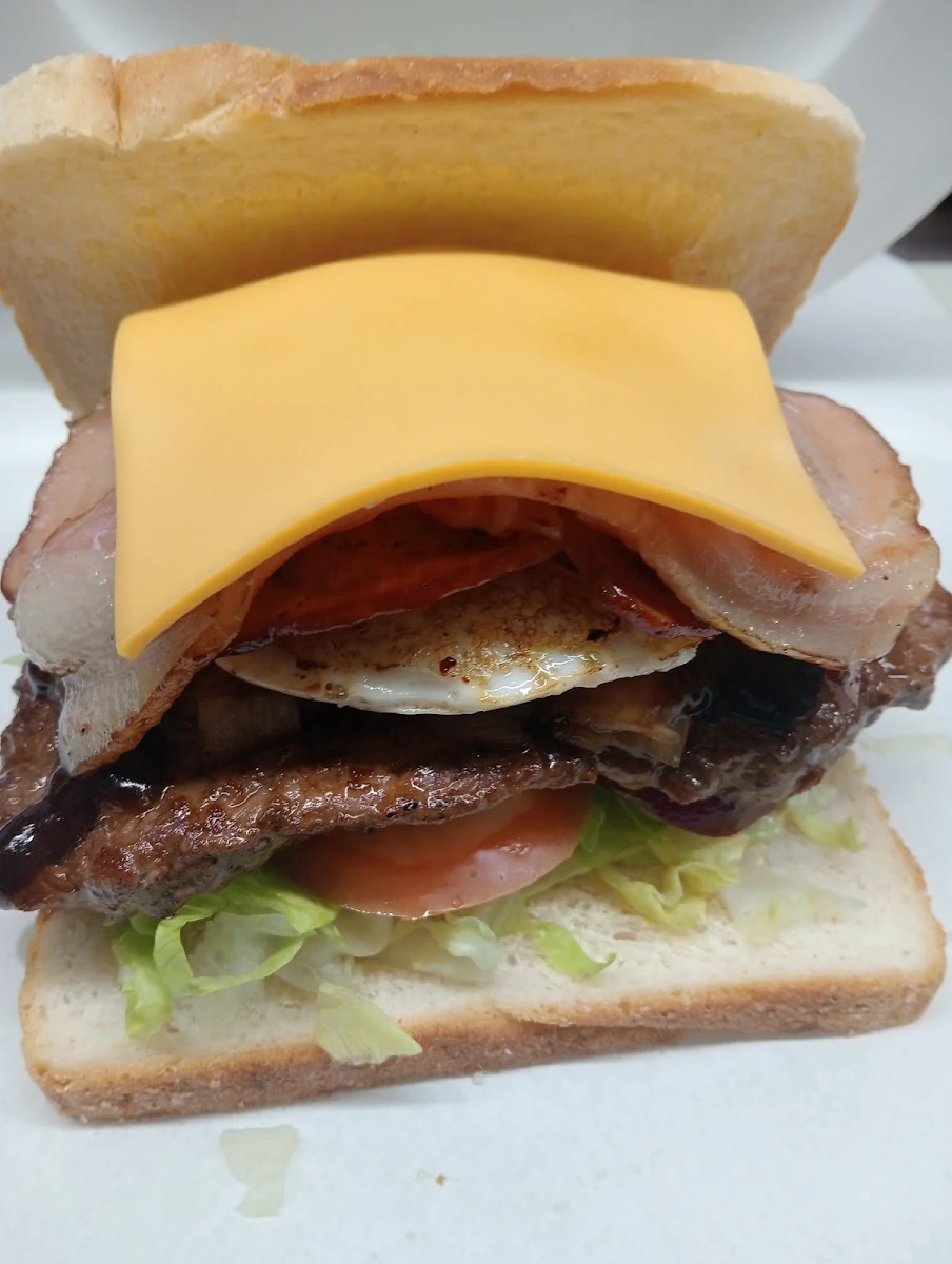 Steak Sandwich with the Lot