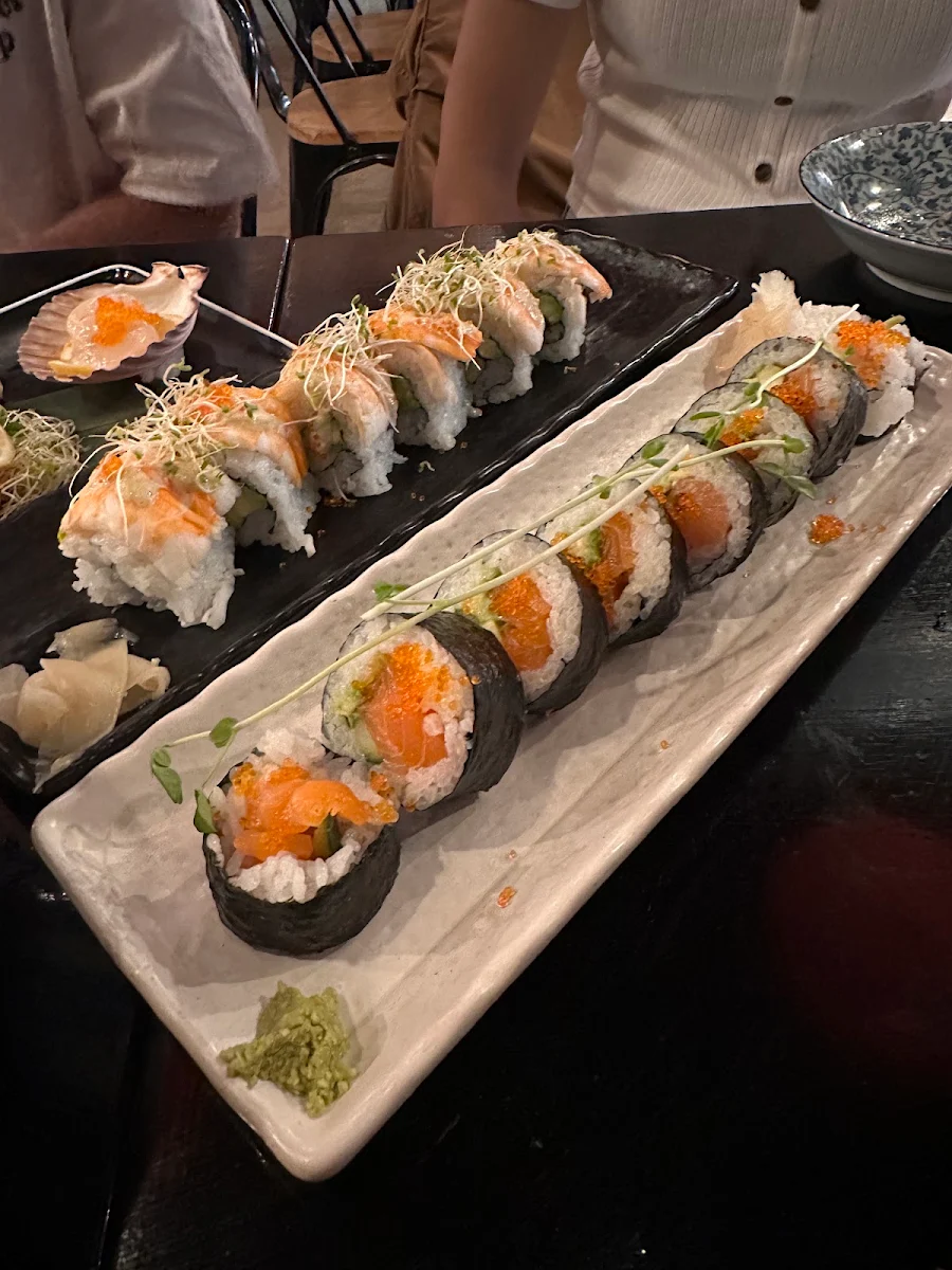 Fresh Salmon Sushi
