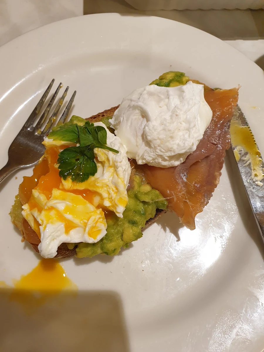 Avocado Stack with Smoked Salmon
