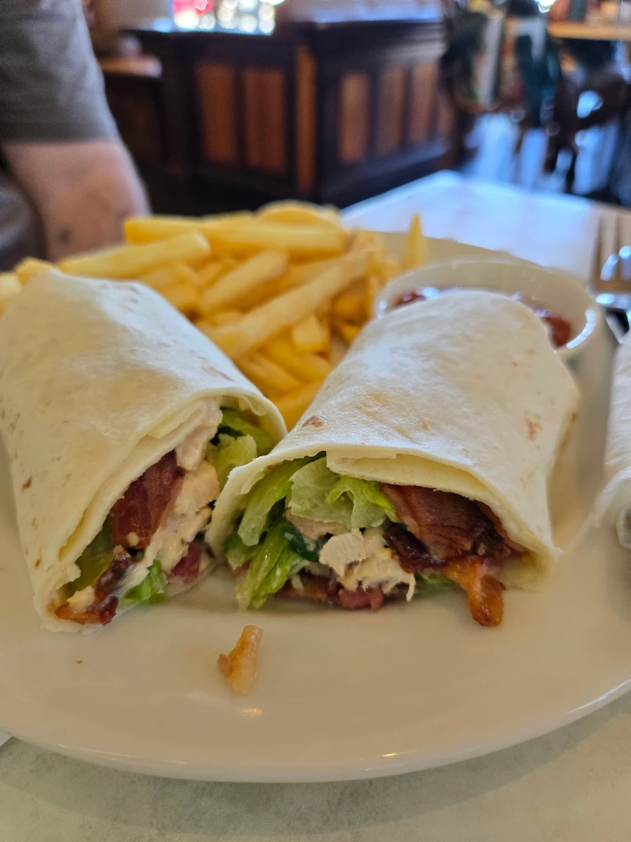 Caesar Wrap with Chips