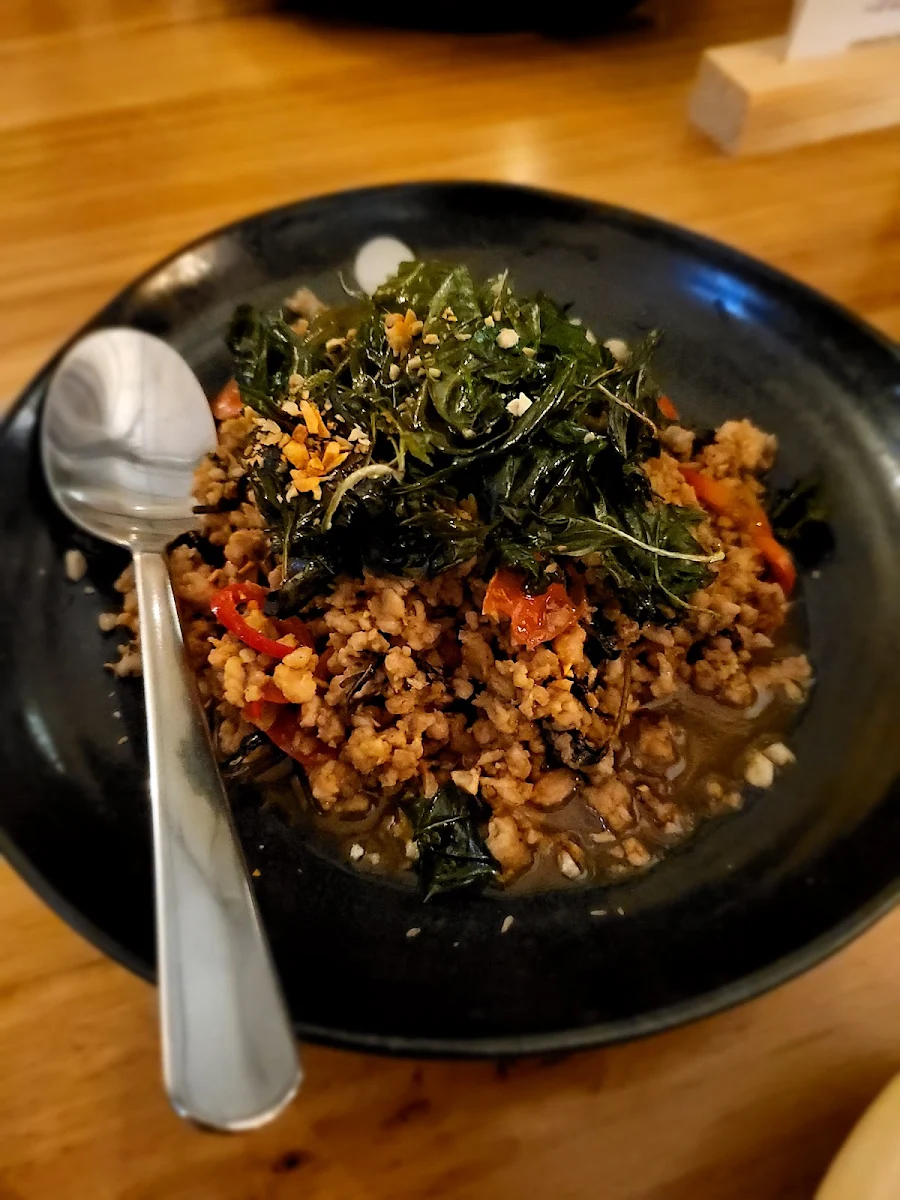 Basil & Chilli Chicken, Maysa Thai Wolli Creek