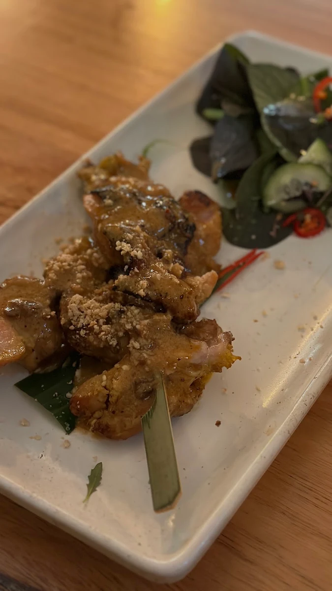 Chicken Satay, Maysa Thai Wolli Creek