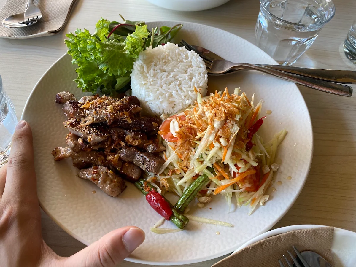 Grilled Pork Neck, Maysa Thai Wolli Creek
