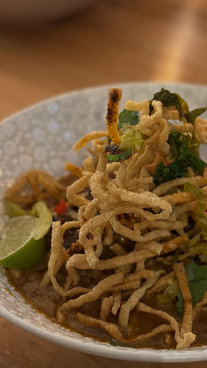 Khao Soi with Wagyu Beef, Maysa Thai Wolli Creek