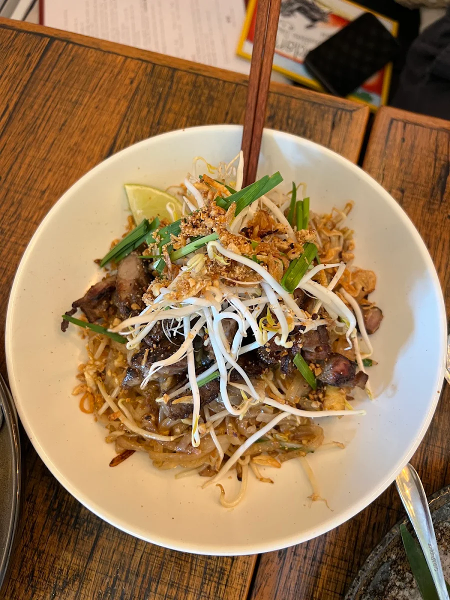 Pad Thai with BBQ Pork, Maysa Thai Wolli Creek