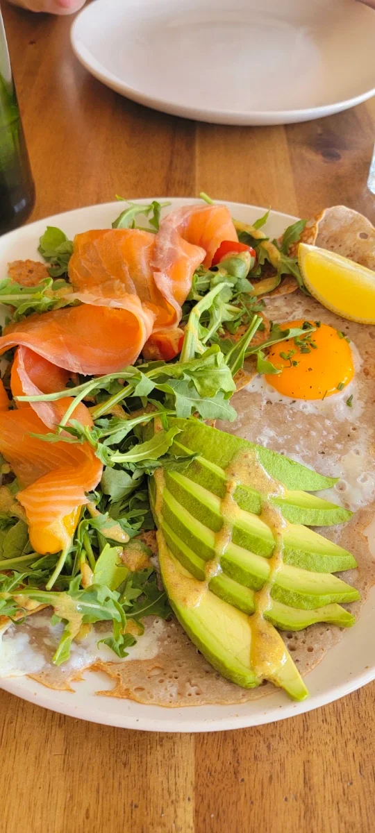 Truffle Salmon, Roule Galette Carnegie