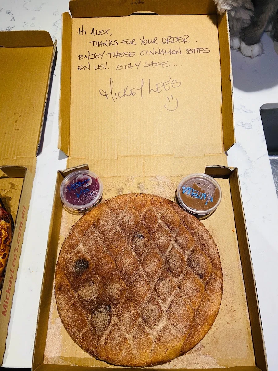 Cinnamon Pizza