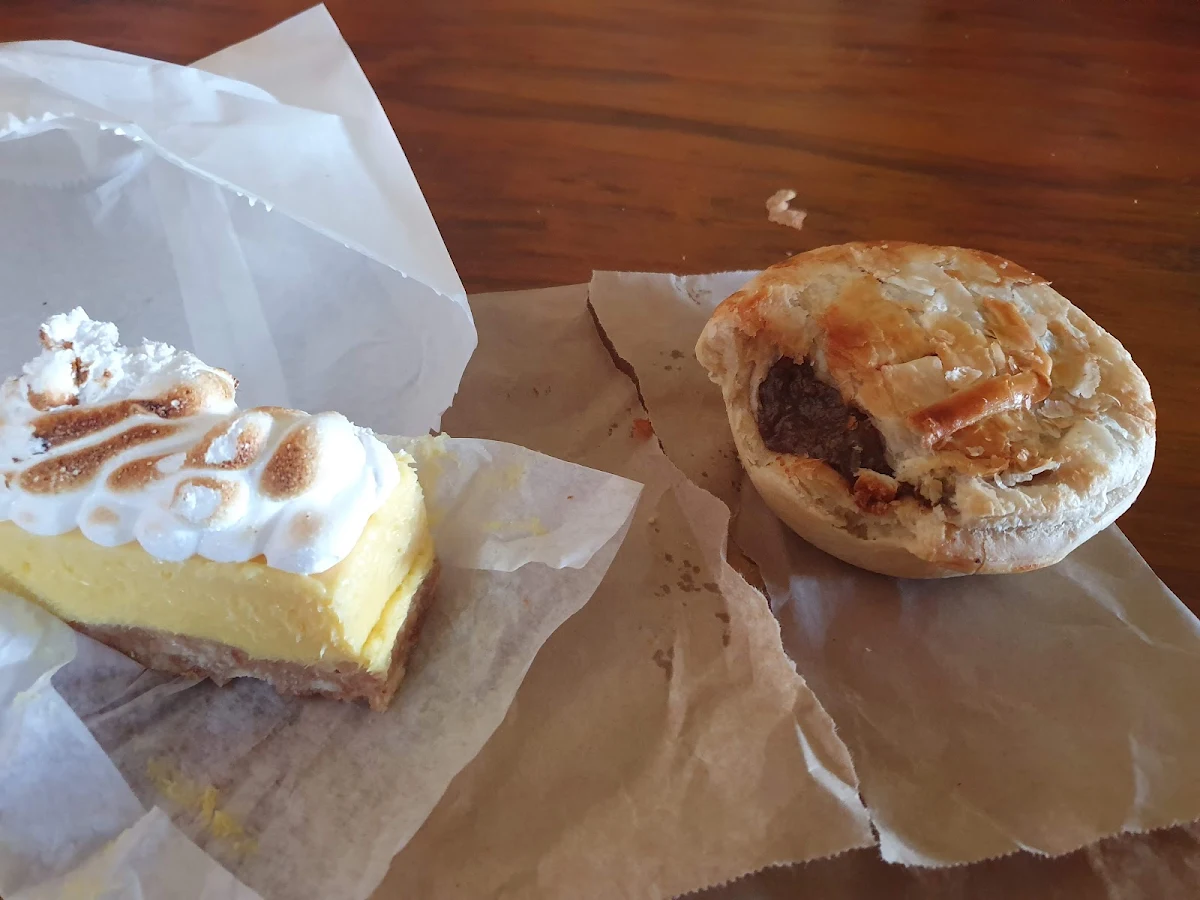 Lemon Meringue & Meat Pie