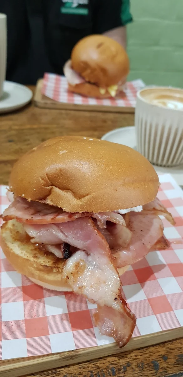 Bacon & Egg Roll, Heritage Coffee Summer Hill