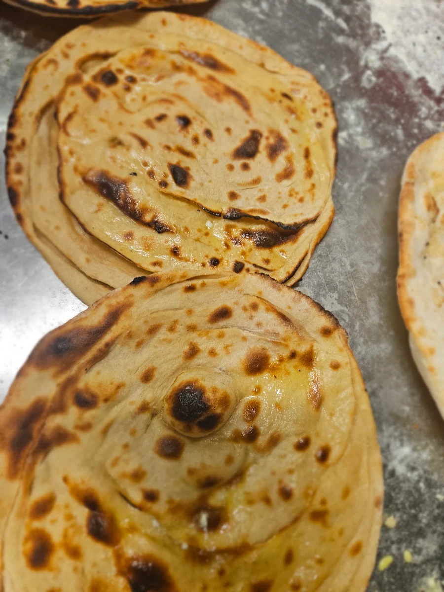 Paratha, Roshni Indian Restaurant, Buderim