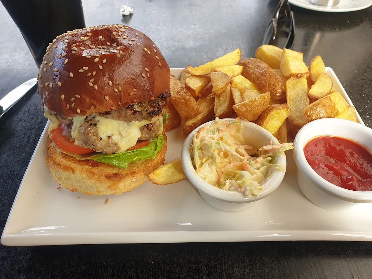 Burger and Fries