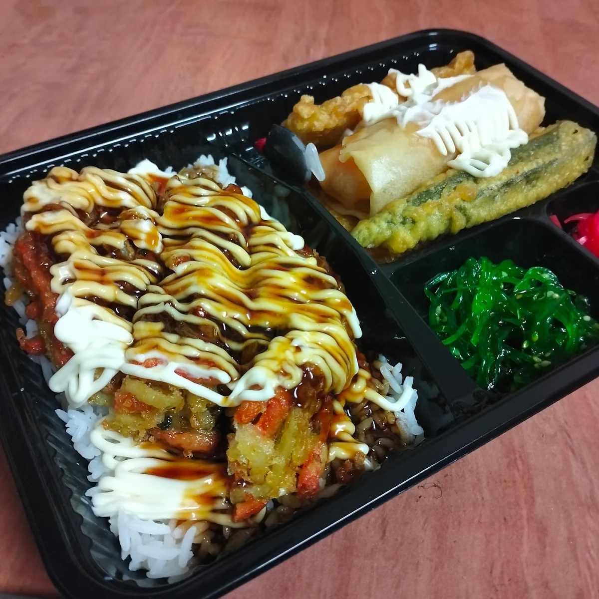 Vegetarian Bento Box, Malaysia Noodle Boss