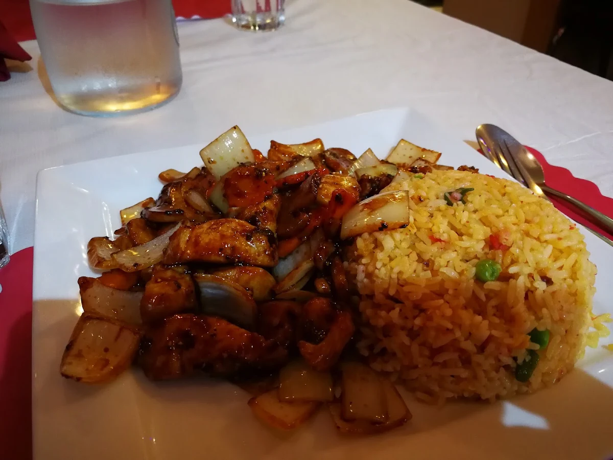 Satay Chicken & Fried Rice