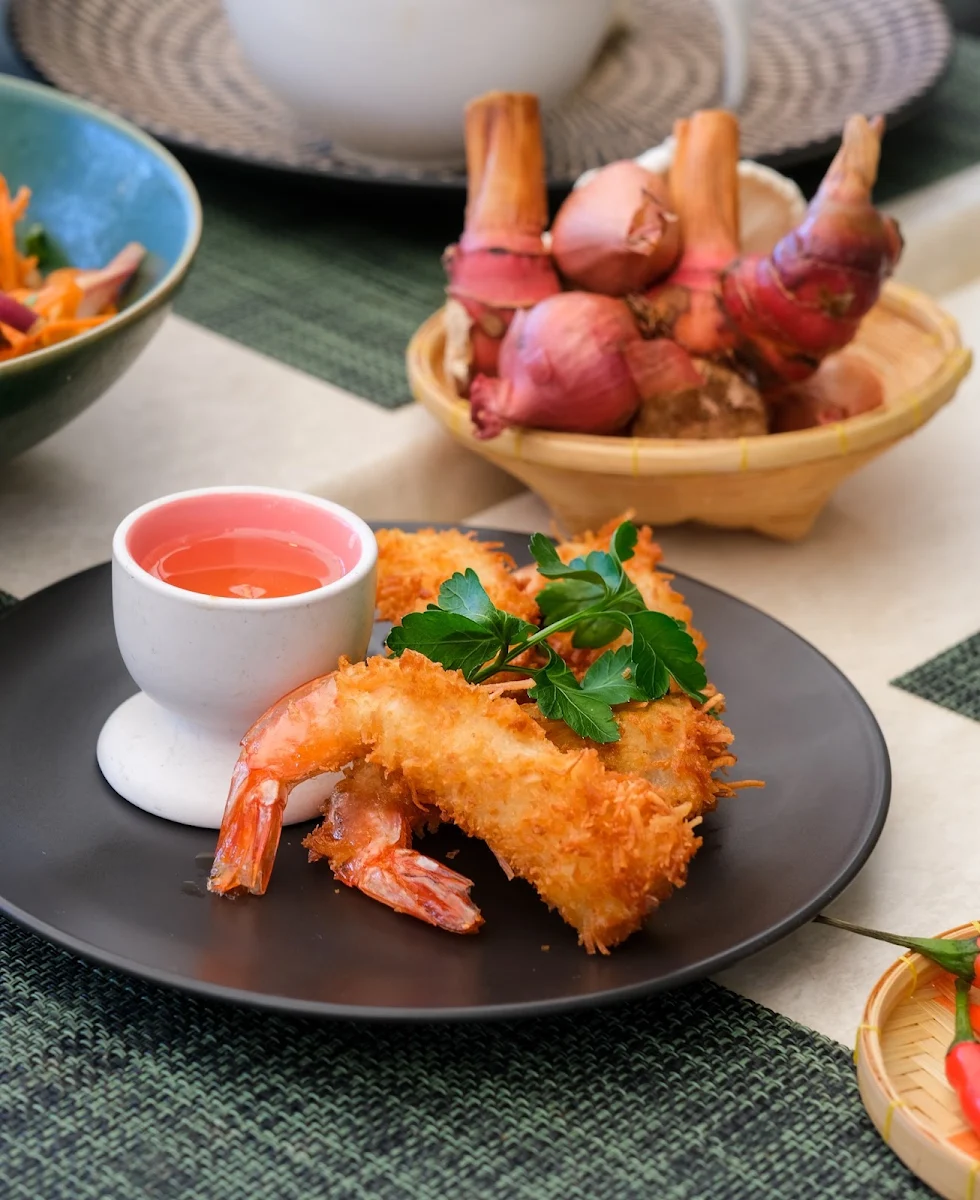 Coconut Prawn, Copper Spoon Thai Restaurant & Bar