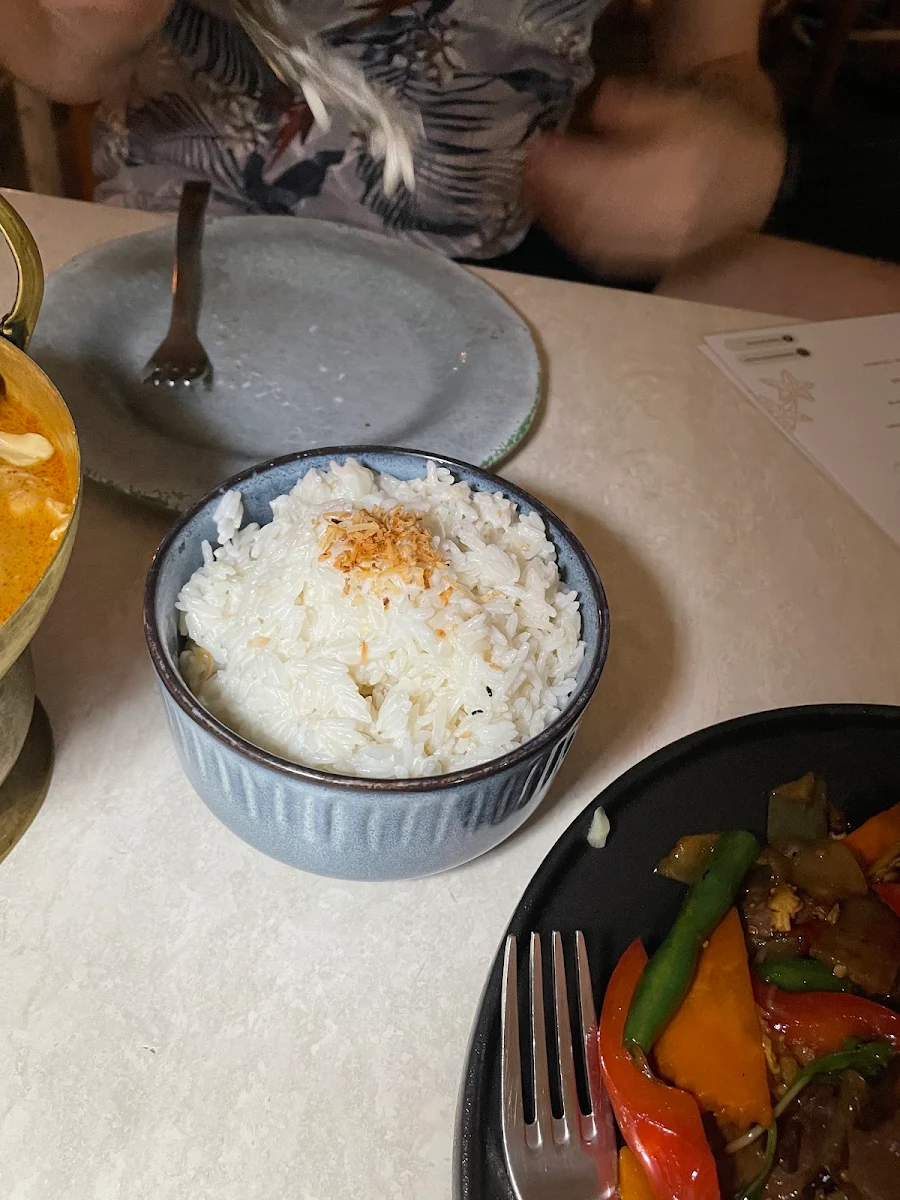 Coconut Rice, Copper Spoon Thai Restaurant & Bar