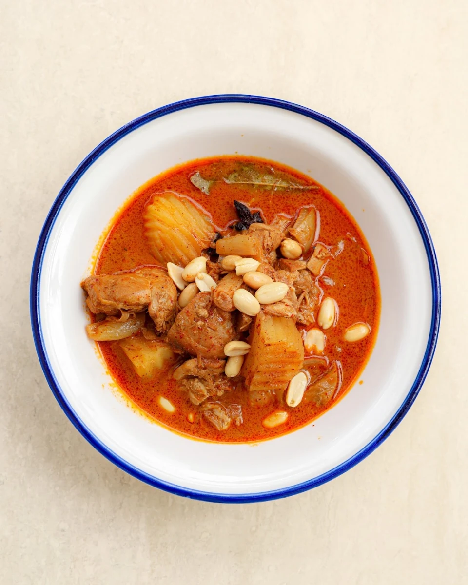 Massaman Curry Chicken, Copper Spoon Thai Restaurant & Bar