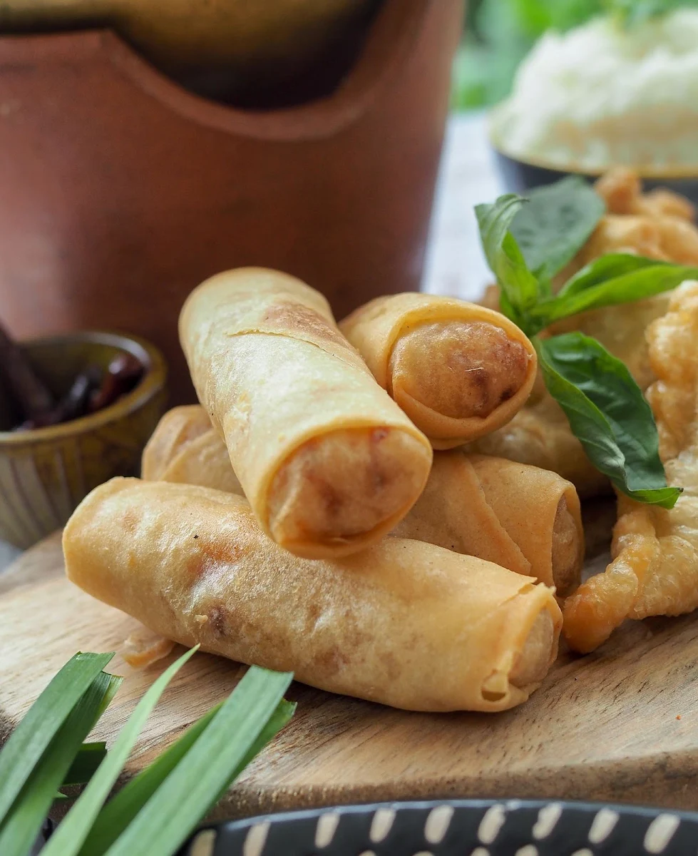 Spring Rolls, Copper Spoon Thai Restaurant & Bar